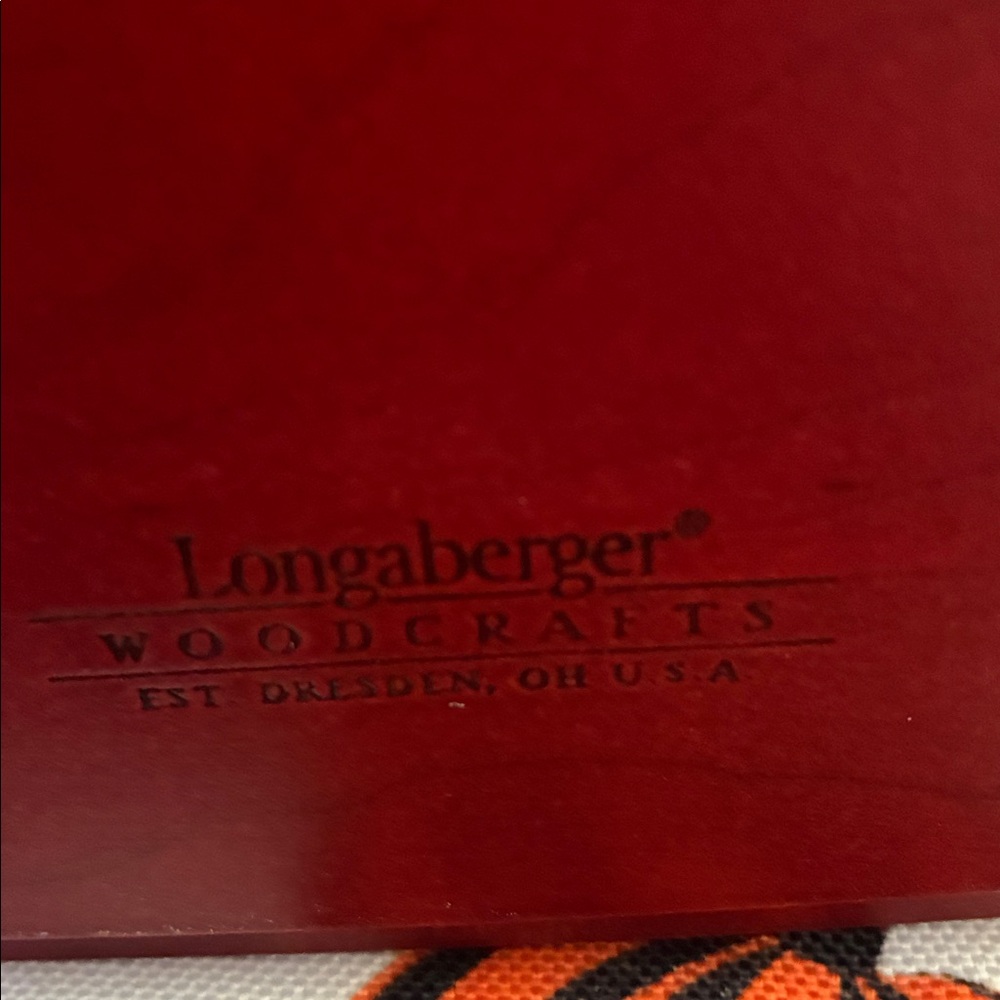 LONGABERGER “Holiday Hearth” Basket - Picture 6 of 6